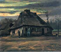 The cottage - Vincent van Gogh