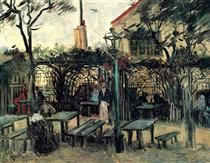 Terrace of a Cafe on Montmartre "La Guinguette" - Vincent van Gogh