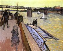 The Bridge at Trinquetaille - Vincent van Gogh