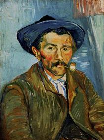 The Smoker (Peasant) - Vincent van Gogh