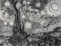 The Starry Night - Винсент Ван Гог