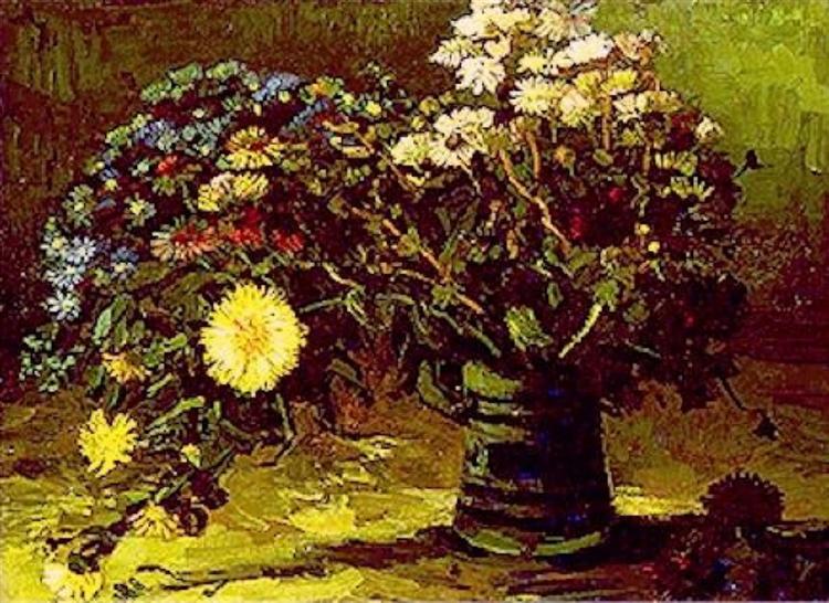Vase with Daisies, 1887 - Винсент Ван Гог