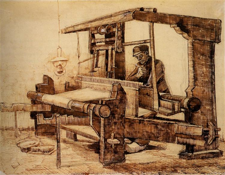 Weaver, 1884 - Винсент Ван Гог