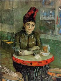 Woman in the 'Cafe Tambourin' - Винсент Ван Гог