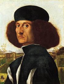 Portrait of a Venetian Nobleman - Vittore Carpaccio