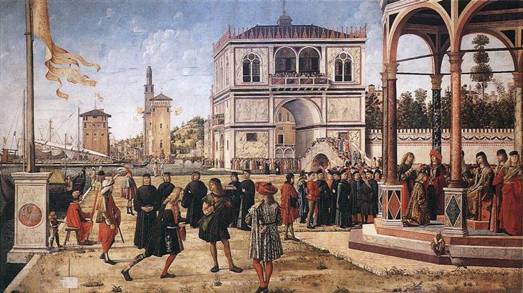 The Repatriation of the English Ambassadors, 1500 - Vittore Carpaccio