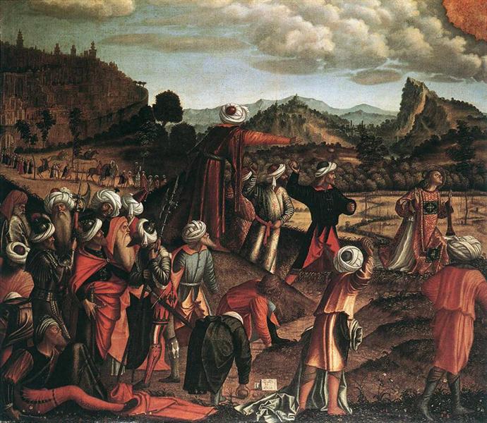 The Stoning of St. Stephen, 1520 - Vittore Carpaccio