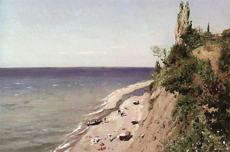 Crimean seashore, 1889 - Vladímir Makovski