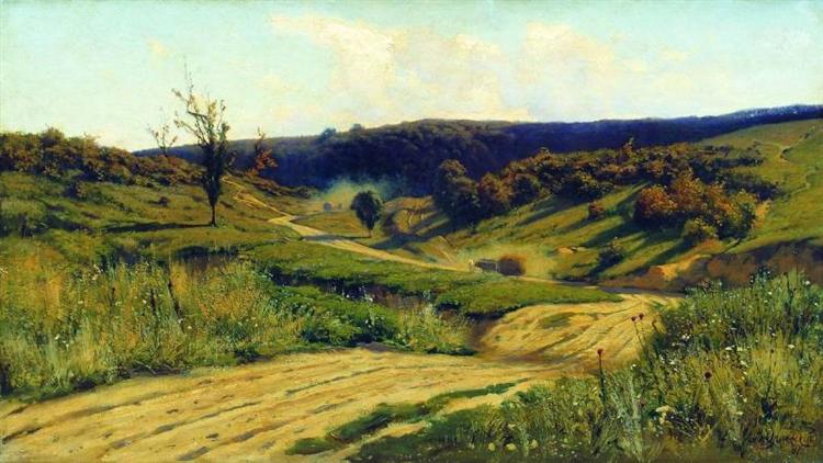 A road, 1881 - Volodimir Orlovski