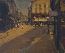 Cafe of the Courts, Dieppe - Walter Sickert