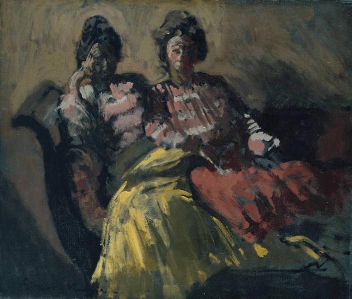 Two Women on a Sofa, 1903 - 1904 - Волтер Сікерт