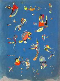 Azul do céu - Wassily Kandinsky