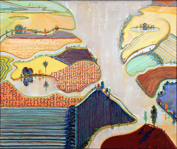 Delta Farms, 1996 - Wayne Thiebaud