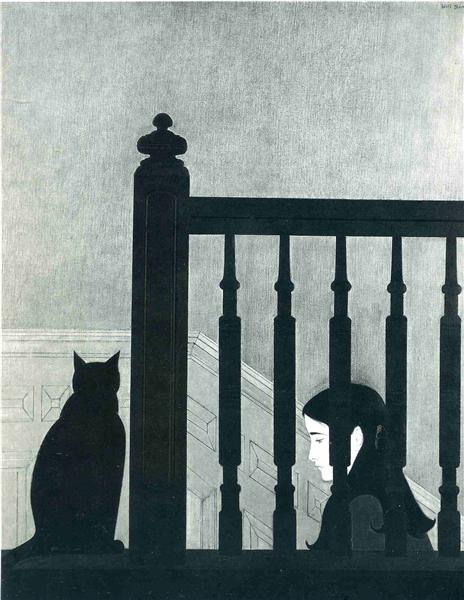 The Bannister, 1981 - Will Barnet