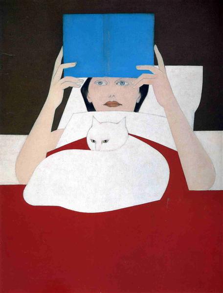 Woman Reading, 1970 - Уилл Барнет