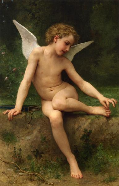 Cupid with Thorn, 1894 - William Adolphe Bouguereau