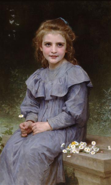 Daisies, 1894 - Адольф Вільям Бугро