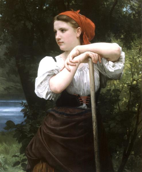 Faneuse, 1869 - William Adolphe Bouguereau