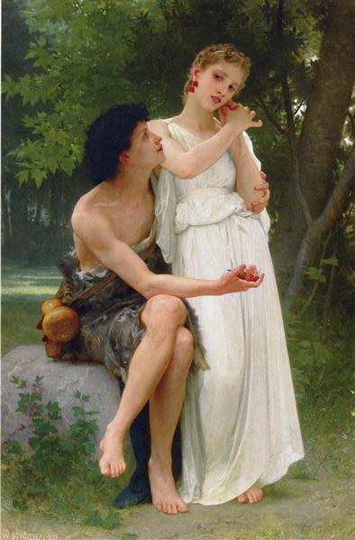 Her First Jewels, 1891 - William-Adolphe Bouguereau