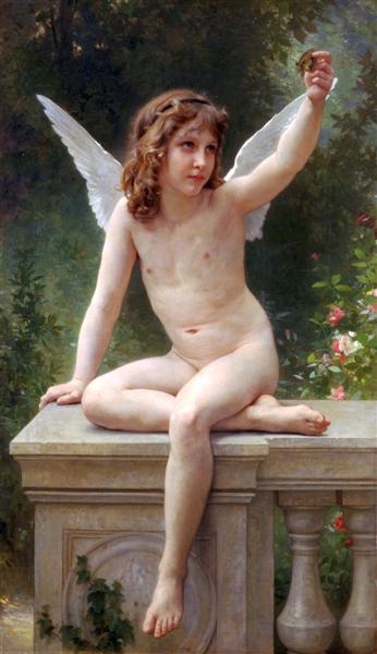 Love on the Look, 1891 - William Adolphe Bouguereau