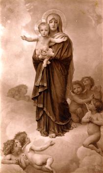 Our Lady of the Angels - William-Adolphe Bouguereau