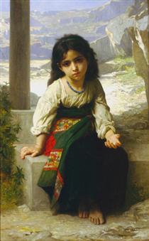 The Little Beggar - William-Adolphe Bouguereau