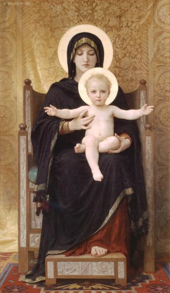 Virgin and Child, 1888 - 布格羅