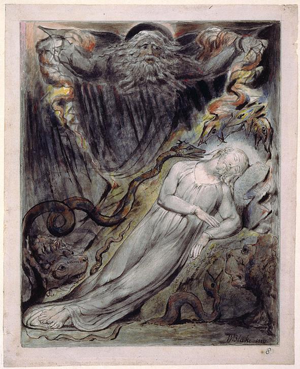 Illustration to Milton`s Comus - William Blake - WikiArt.org ...