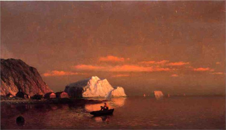 Fishermen off the Coast of Labrador, 1881 - Уильям Брэдфорд