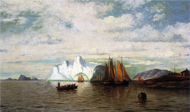 Icebergs, 1883 - Вільям Бредфорд