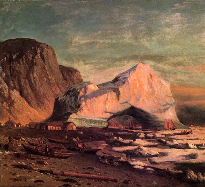 The Ice Gate of Cape St. Michael - Уильям Брэдфорд