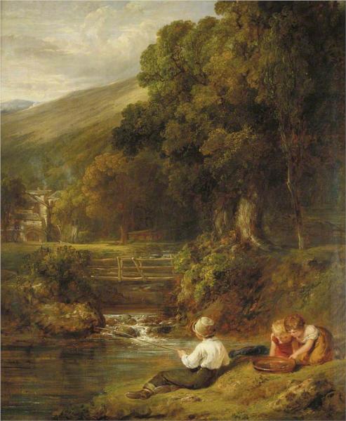 Borrowdale, Cumbria, 1821 - Вільям Коллінз