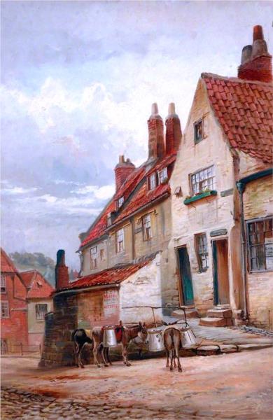 Stockton Walk, Whitby, 1885 - Уильям Гильберт Фостер