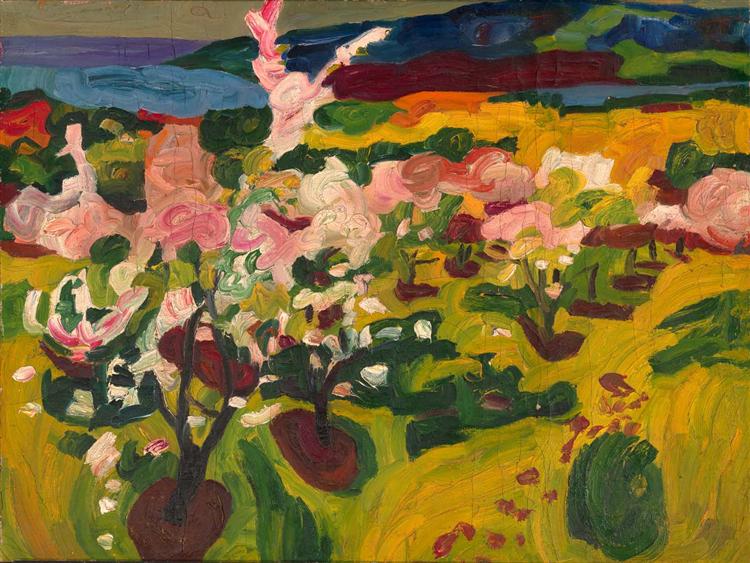 Blossoming Trees, 1938 - William H. Johnson