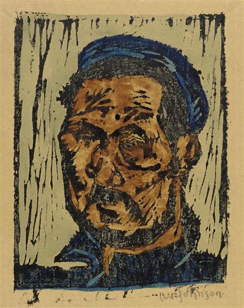 Self-Portrait, 1935 - William H. Johnson