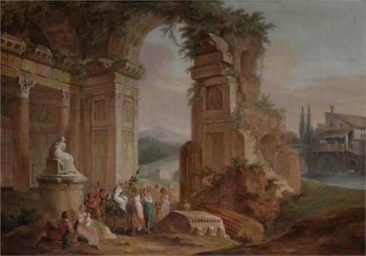 Classical Ruins, 1778 - Уильям Гамильтон