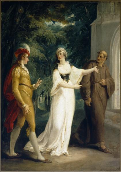 Olivia's proposal, 1796 - Вільям Гамільтон