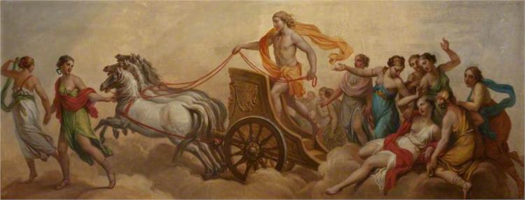 The Four Seasons. Autumn – Triumph of Selinus, Bacchus and Ariadne, 1770 - Вільям Гамільтон