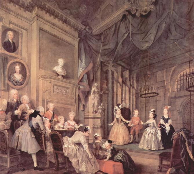 The Children's Theater In The House Of John Conduit, 1731 - 1732 - William Hogarth