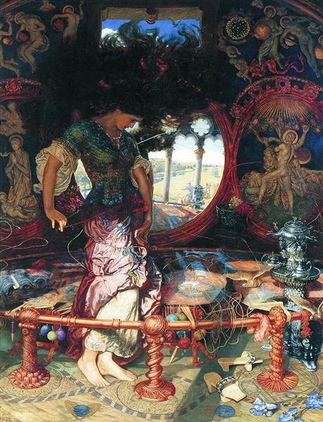 The Lady of Shalott, 1905 - William Holman Hunt