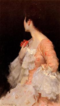 Portrait Of A Lady - William Merritt Chase
