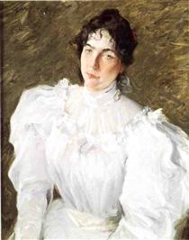 Portrait of Virginia Gerson - Уильям Меррит Чейз
