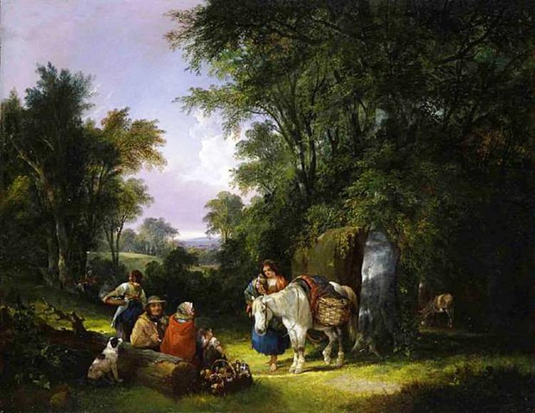 The Midday Rest - William Shayer