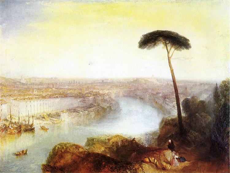 Rome from Mount Aventine, 1836 - J.M.W. Turner