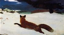 Caça à raposa - Winslow Homer