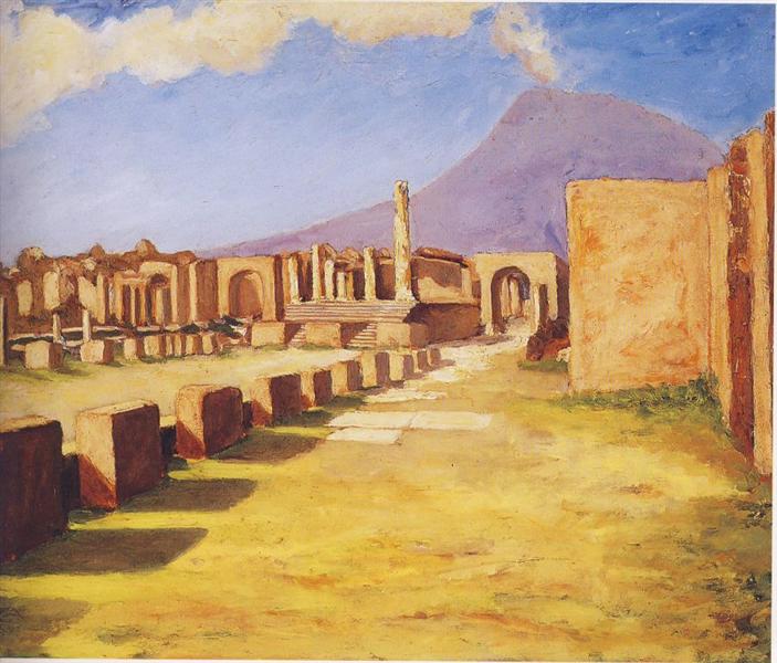 Vesuvius, From Pompeii - Winston Churchill