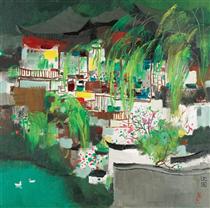 A Dream of Shen Garden - Wu Guanzhong