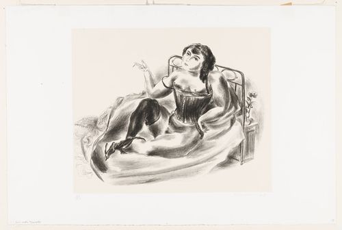 Girl with Cigarette, 1928 - Yasuo Kuniyoshi