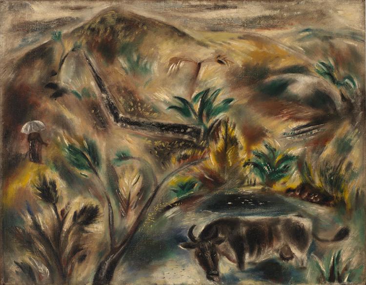 Landscape, 1920 - Ясуо Кунійосі