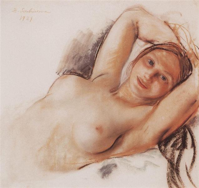 Nude, 1929 - Sinaida Jewgenjewna Serebrjakowa